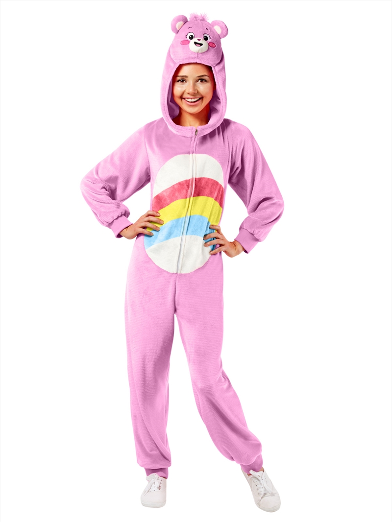 Carebears Cheer Bear Adult Costume - Size S/Product Detail/Costumes
