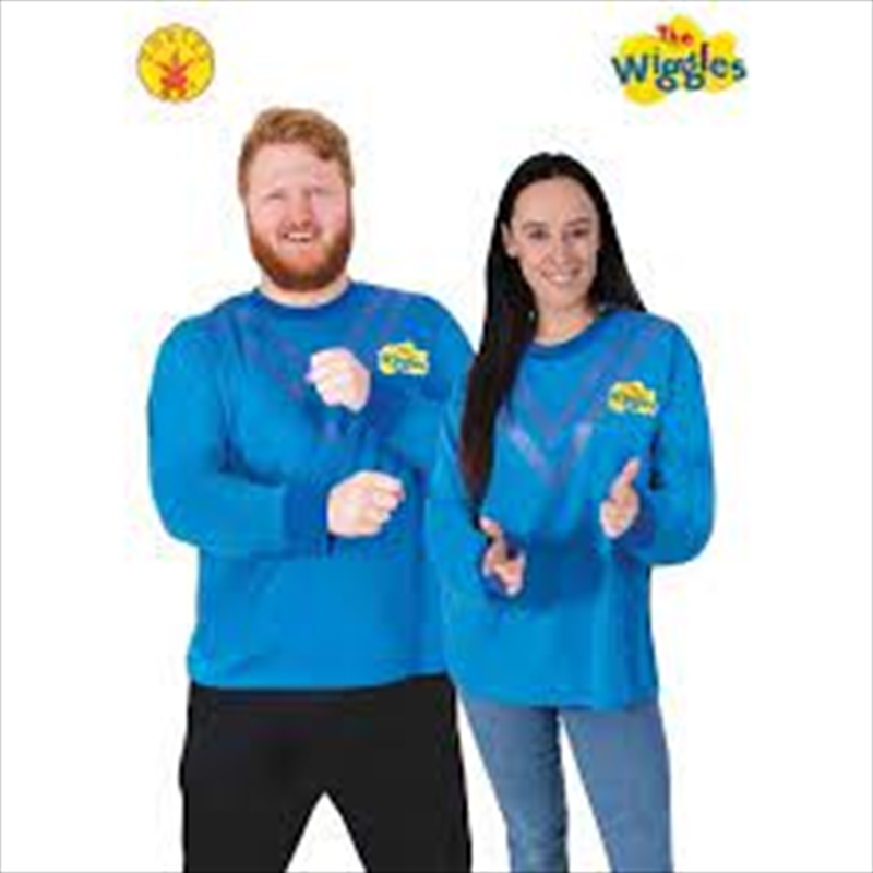 Blue Wiggle Adult Costume Top - Size Xl/Product Detail/Costumes
