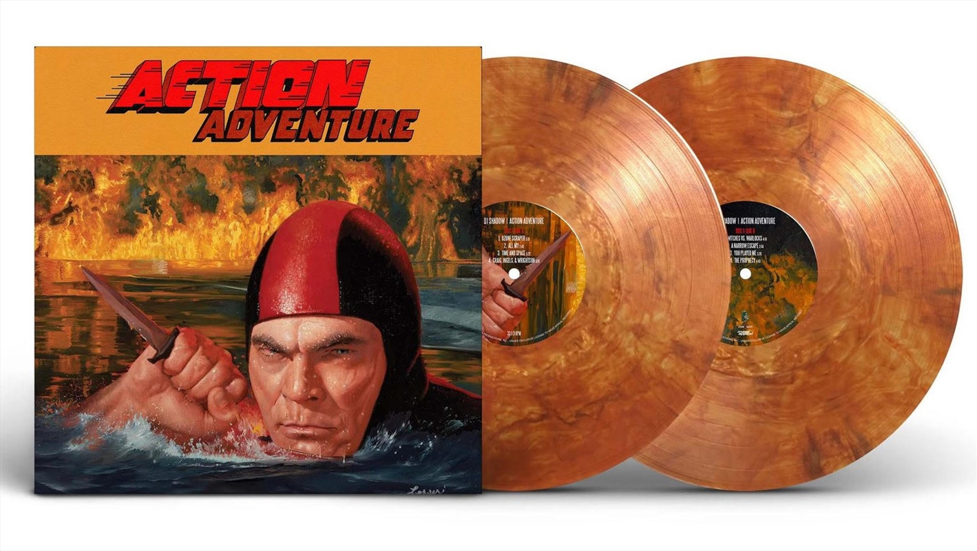 Action Adventure - Copper / Orange Swirl Coloured Vinyl/Product Detail/Rock/Pop