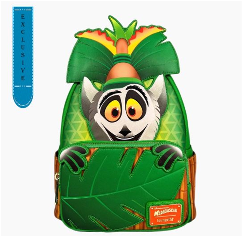 Loungefly: Madagasca - King Julien Cosplay US Exclusive Mini Backpack [RS]/Product Detail/Bags