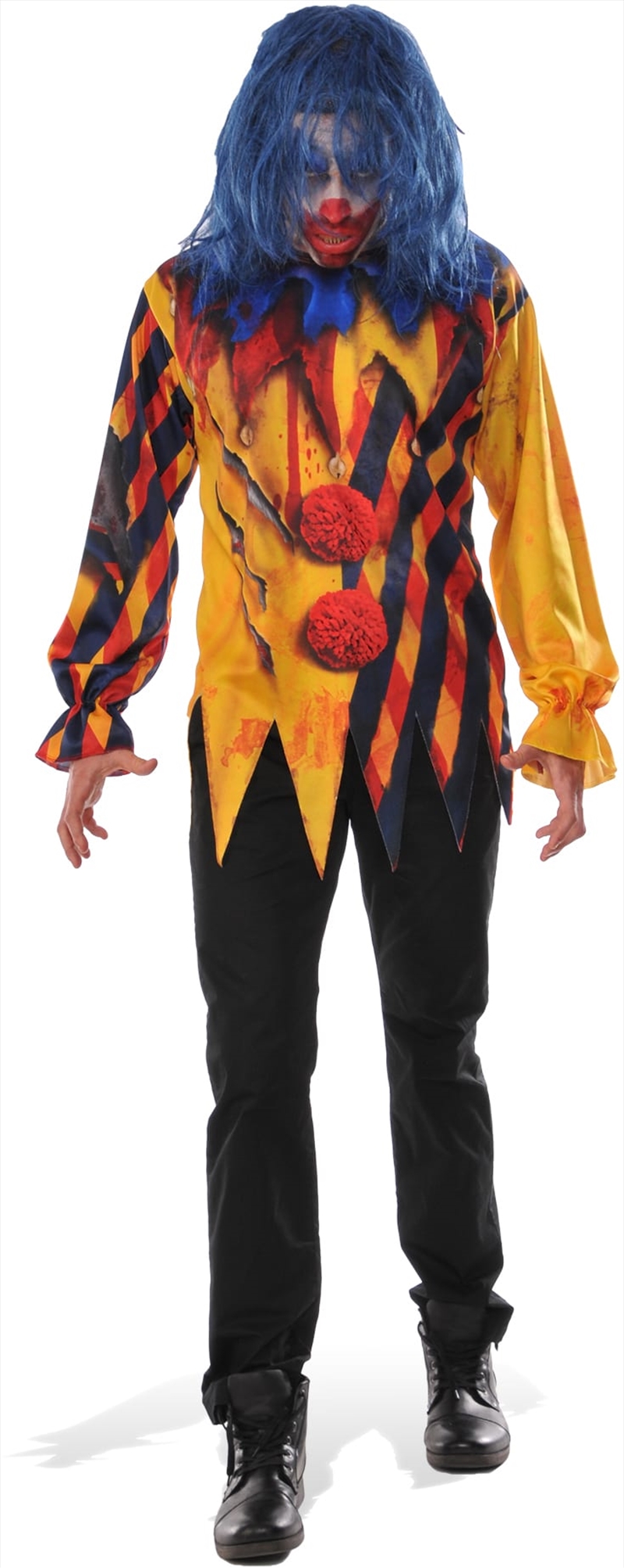 Killer Clown Costume - Size Xl/Product Detail/Costumes