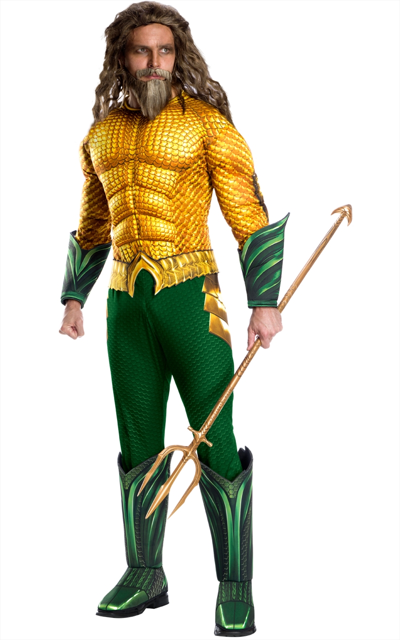 Aquaman Deluxe Costume - Size Xl/Product Detail/Costumes