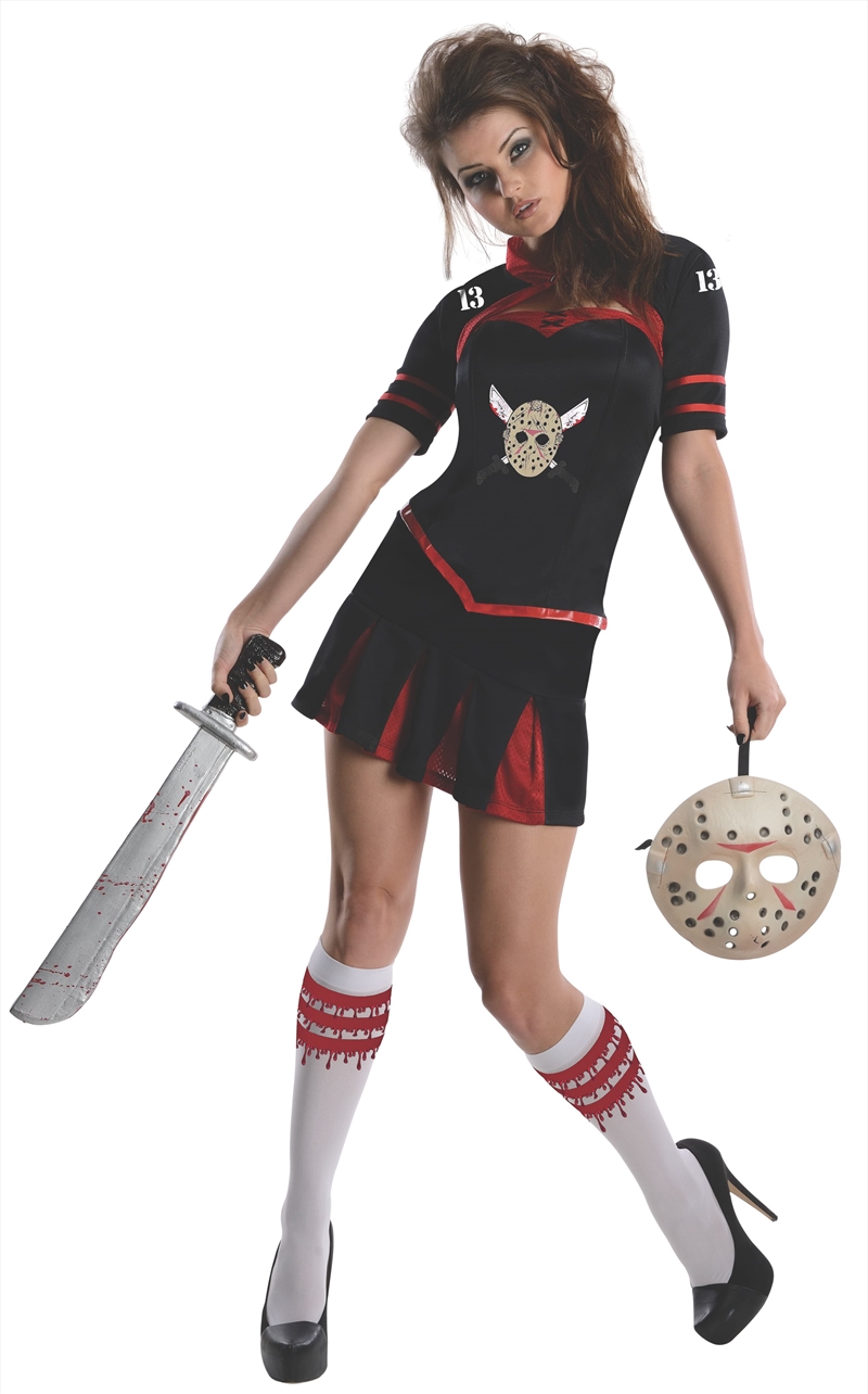 Jason Cheerleader Secret Wishes Corset Costume - L/Product Detail/Costumes