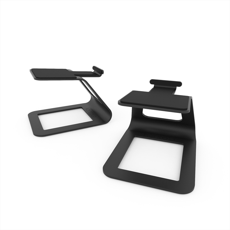 Kanto SE2 Elevated Desktop Speaker Stands for Small Speakers - Pair, Black/Product Detail/Accessories