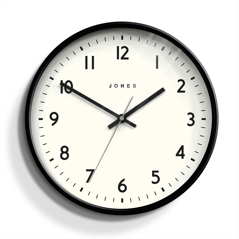 Newgate Jones Jam Clock Matte Black/Product Detail/Clocks