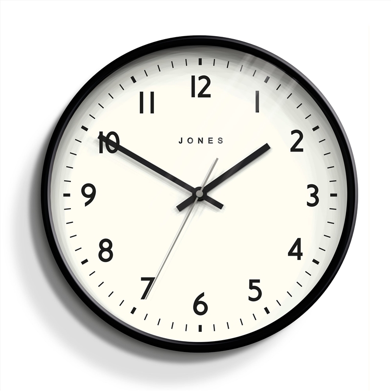 Newgate Jones Jam Clock Matte Black/Product Detail/Clocks