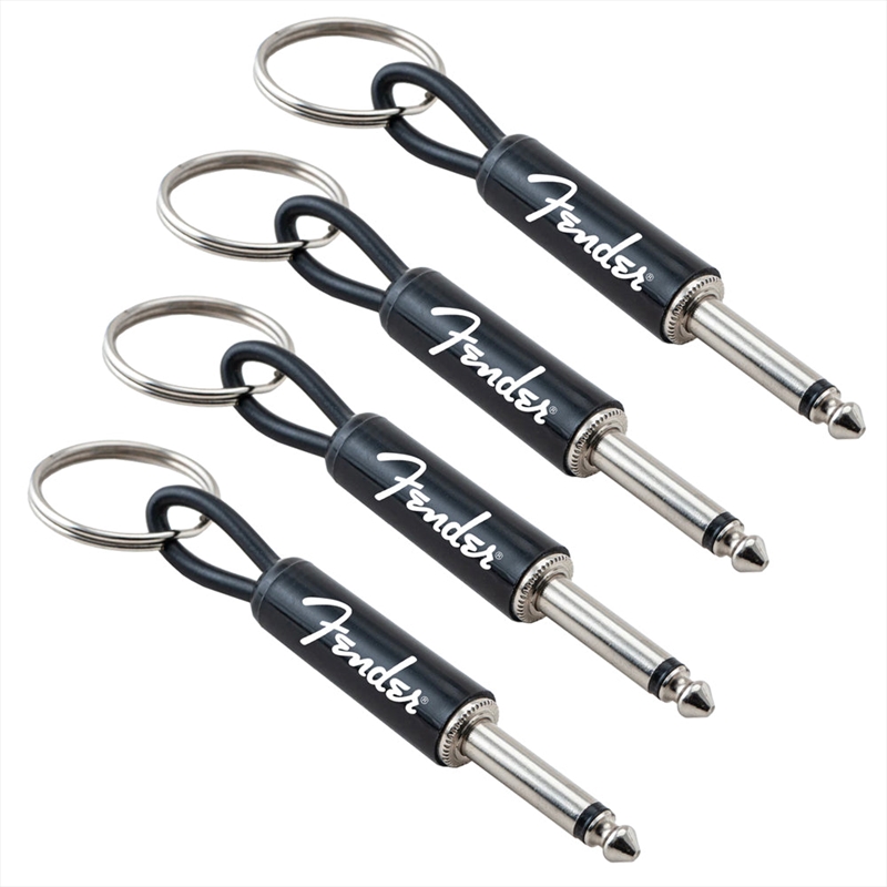Pluginz Licensed Fender Guitar Plug Keychain - 4 Pack/Product Detail/Keyrings