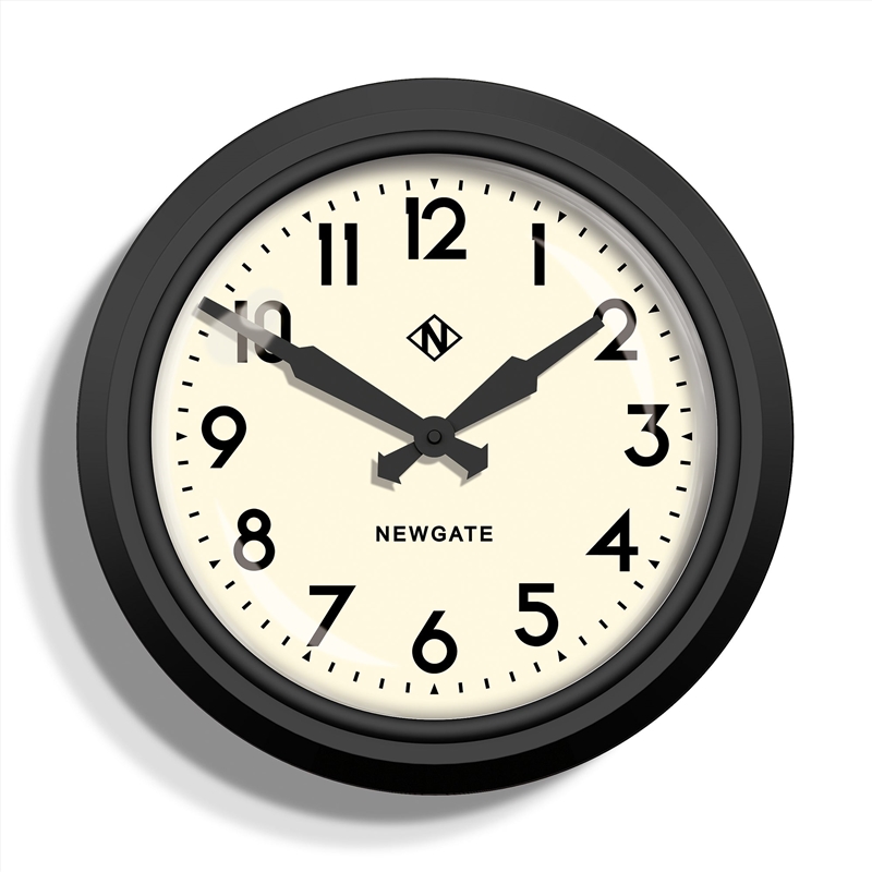 Newgate 50S Electric Clock Black/Product Detail/Clocks