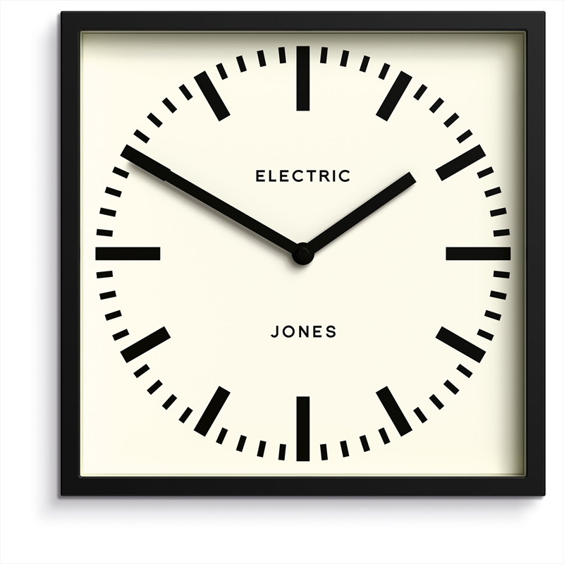 Newgate Jones Box Wall Clock Black/Product Detail/Clocks
