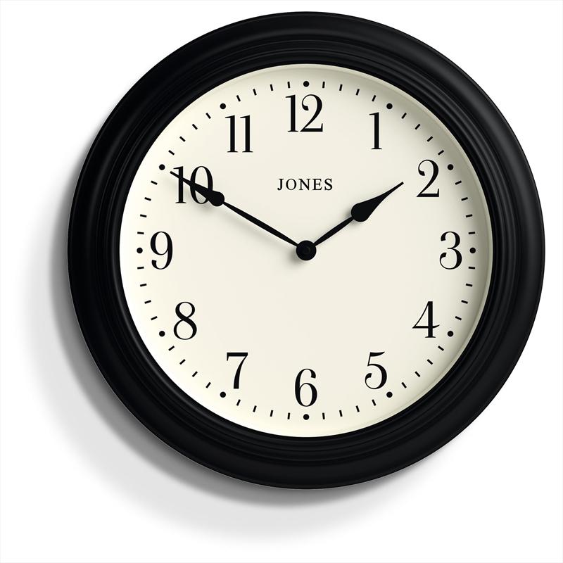 Newgate Jones Supper Club Clock Black/Product Detail/Clocks
