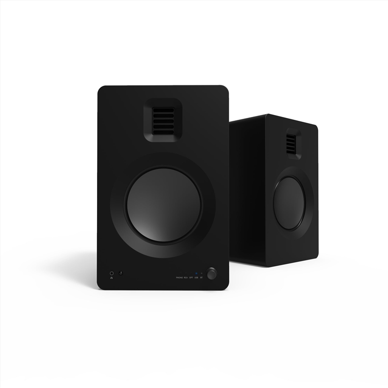Kanto TUK 260W Powered Bookshelf Speakers with Headphone Out, USB Input, Dedicated Phono Pre-amp, Bl/Product Detail/Speakers