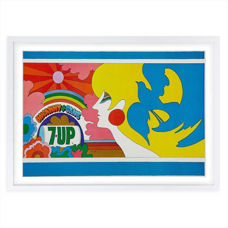 Wall Art's 7 Up 1969 Large 105cm x 81cm Framed A1 Art Print/Product Detail/Posters & Prints
