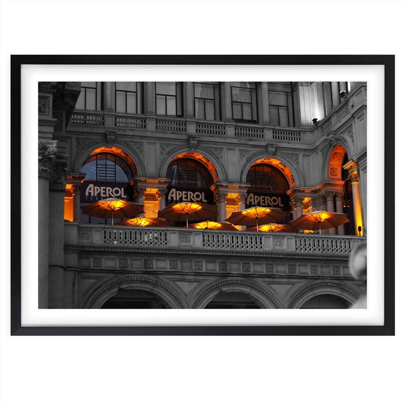 Wall Art's Aperol Terrazza Large 105cm x 81cm Framed A1 Art Print/Product Detail/Posters & Prints
