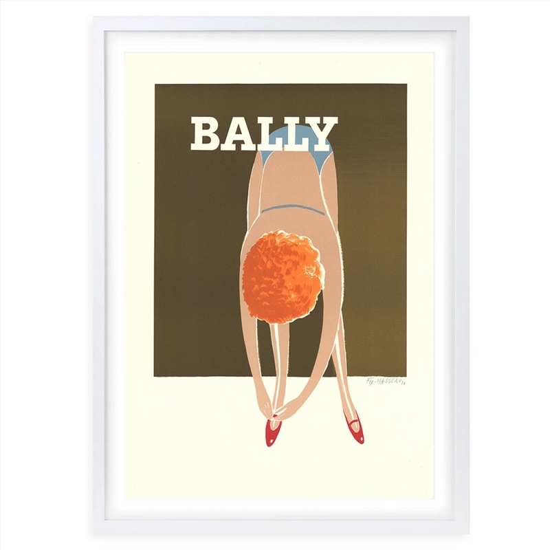 Wall Art's Bally 7 Large 105cm x 81cm Framed A1 Art Print/Product Detail/Posters & Prints