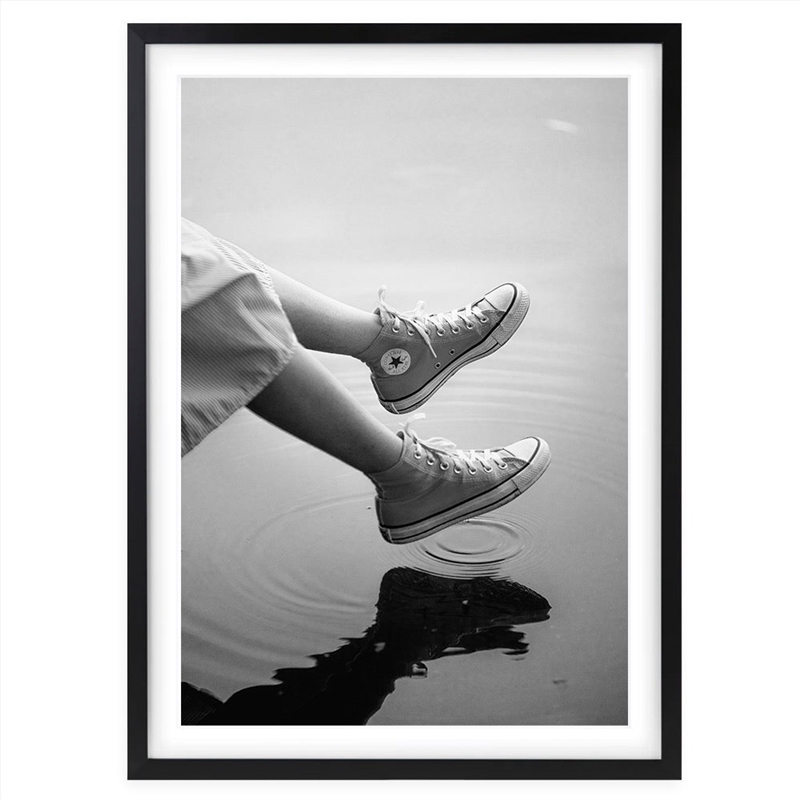 Wall Art's Converse Lake Large 105cm x 81cm Framed A1 Art Print/Product Detail/Posters & Prints