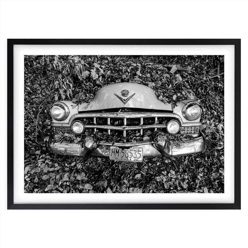 Wall Art's Cuban Forrest Car Large 105cm x 81cm Framed A1 Art Print/Product Detail/Posters & Prints