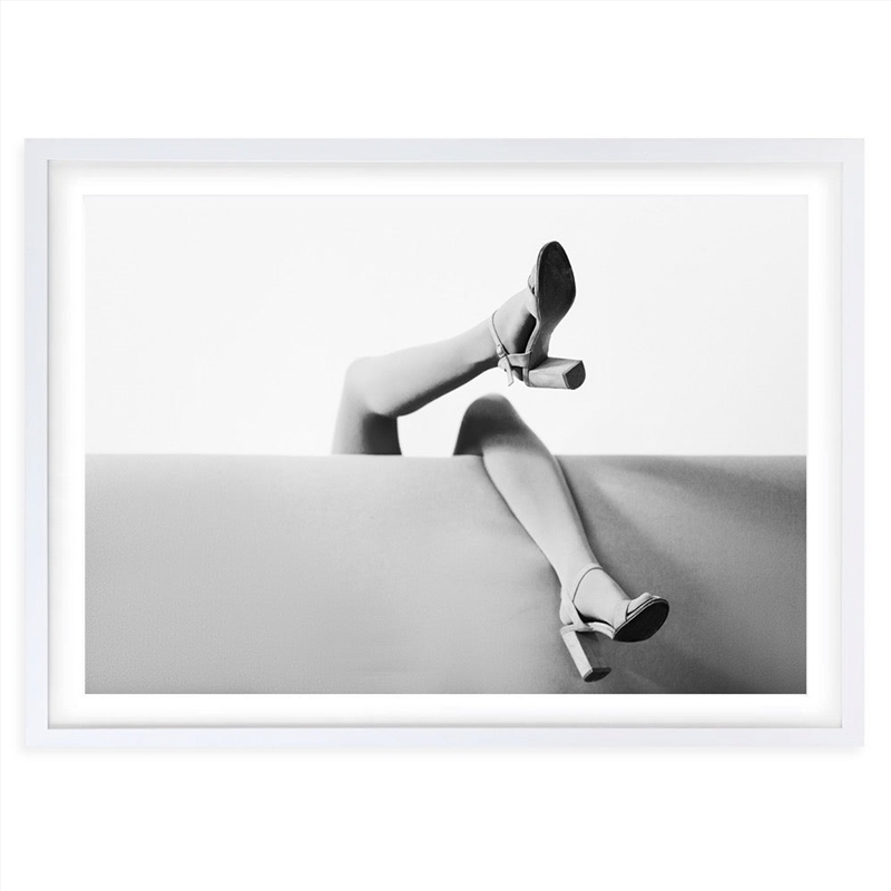 Wall Art's Couch Legs Large 105cm x 81cm Framed A1 Art Print/Product Detail/Posters & Prints
