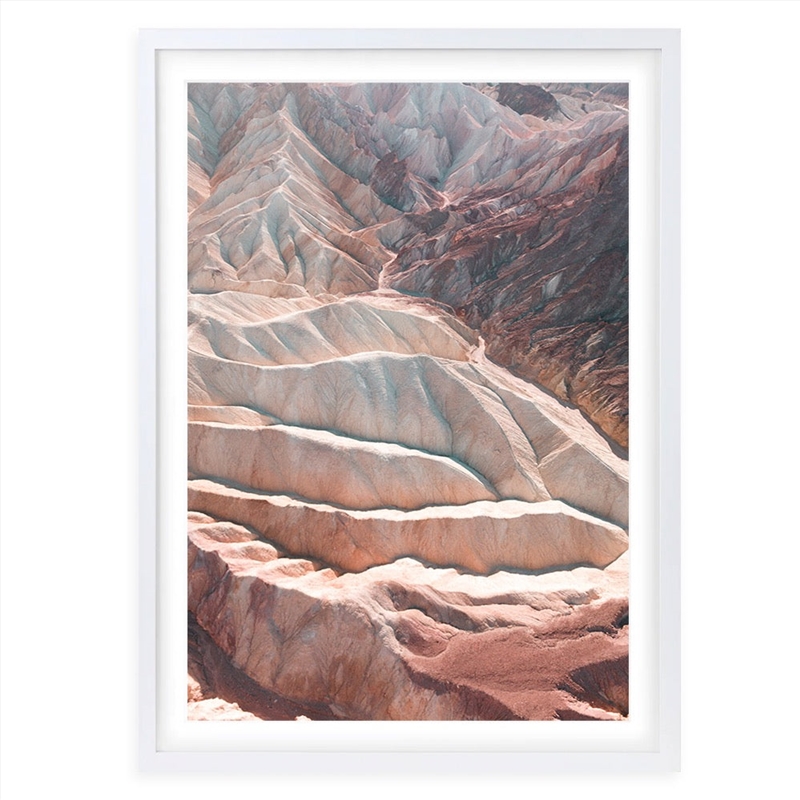 Wall Art's Desert Valley Large 105cm x 81cm Framed A1 Art Print/Product Detail/Posters & Prints