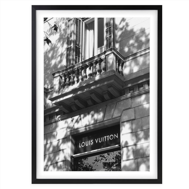 Wall Art's Louis Vuitton Building 3 Large 105cm x 81cm Framed A1 Art Print/Product Detail/Posters & Prints