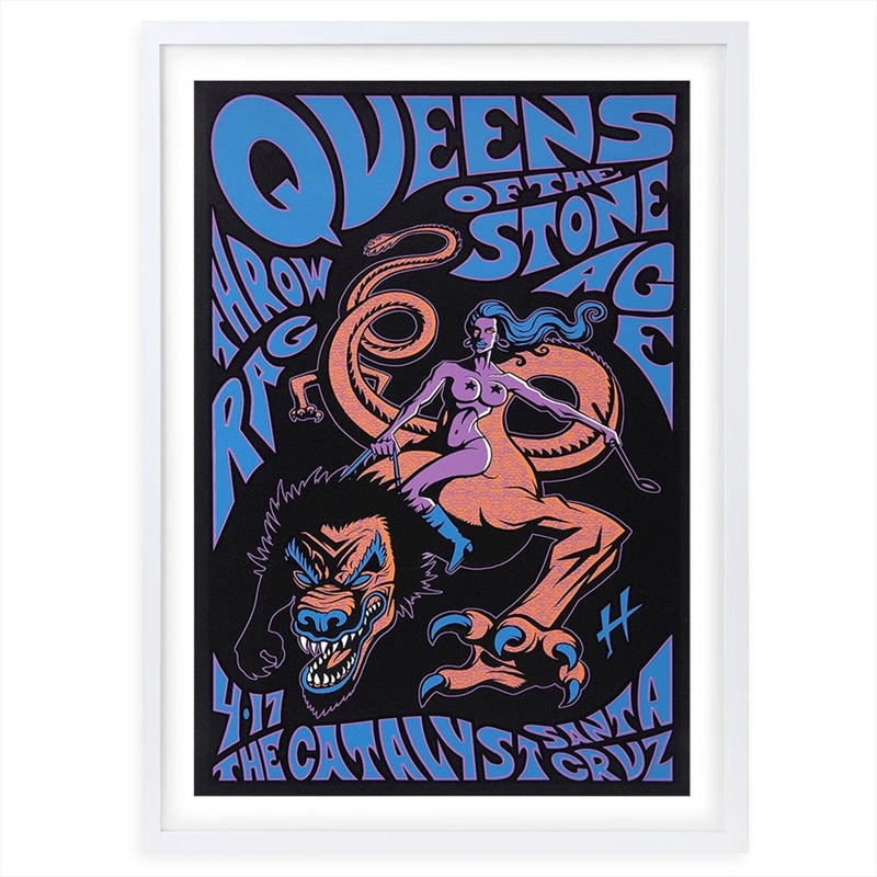 Wall Art's Queens Of The Stone Age - The Catalyst - 2003 Large 105cm x 81cm Framed A1 Art Print/Product Detail/Posters & Prints