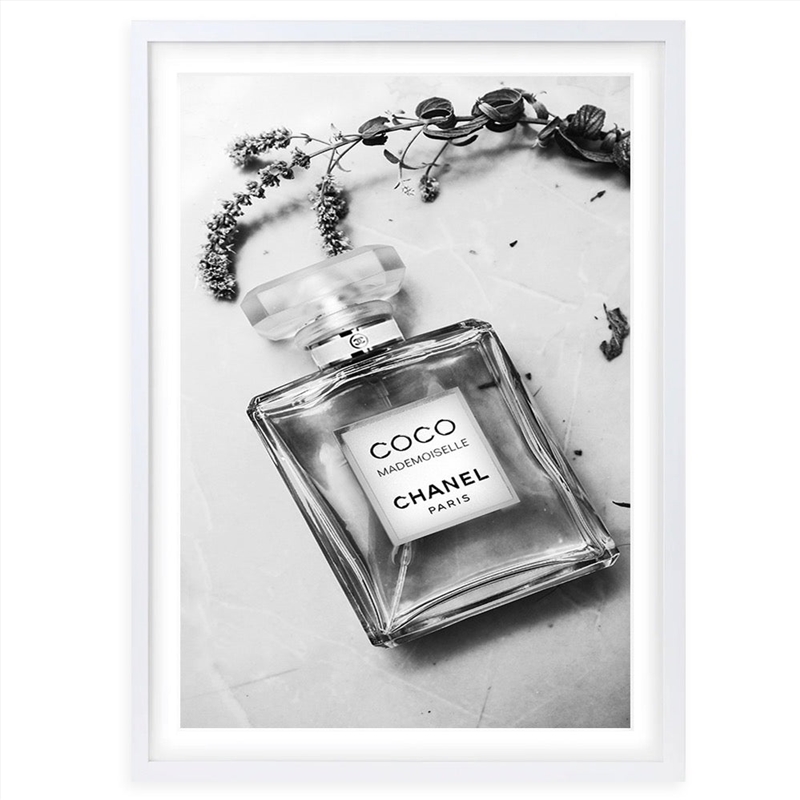 Wall Art's Chanel Bottle Large 105cm x 81cm Framed A1 Art Print/Product Detail/Posters & Prints