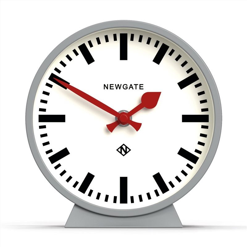 Newgate Railway Mantel Clock Posh Grey/Product Detail/Clocks