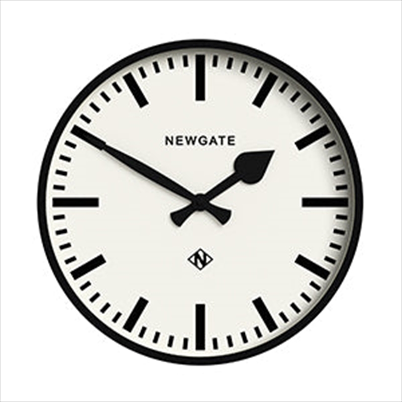 Newgate Railway Clock Black/Product Detail/Clocks