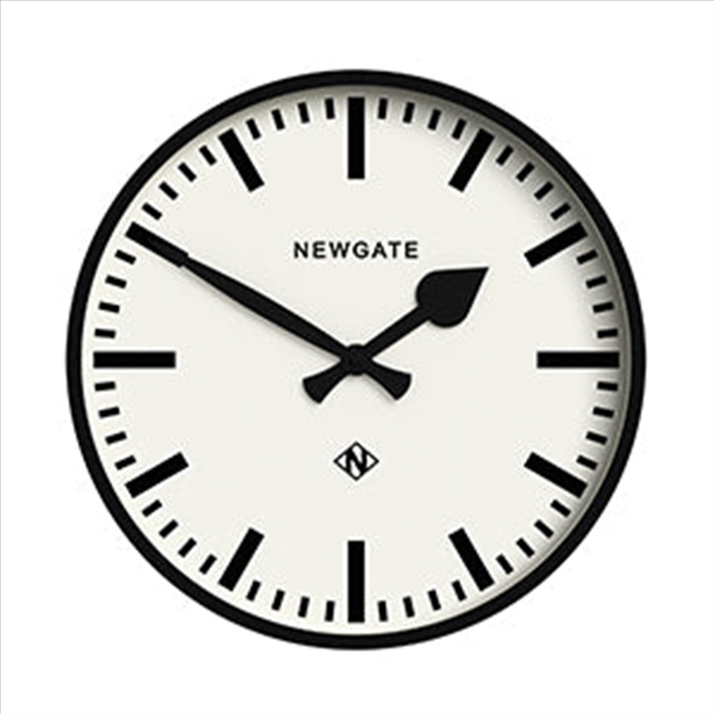 Newgate Railway Clock Black/Product Detail/Clocks