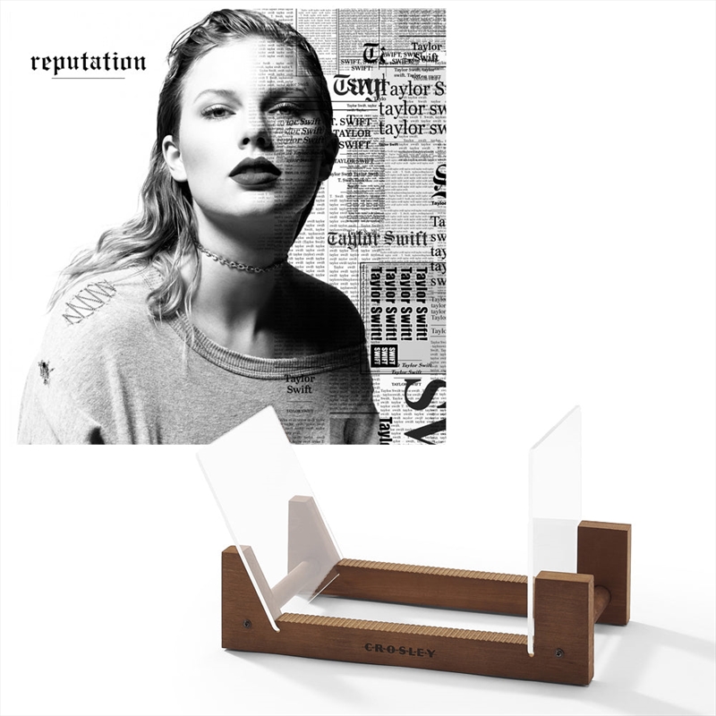 Taylor Swifts Reputation Vinyl Album & Crosley Record Storage Display Stand/Product Detail/Storage