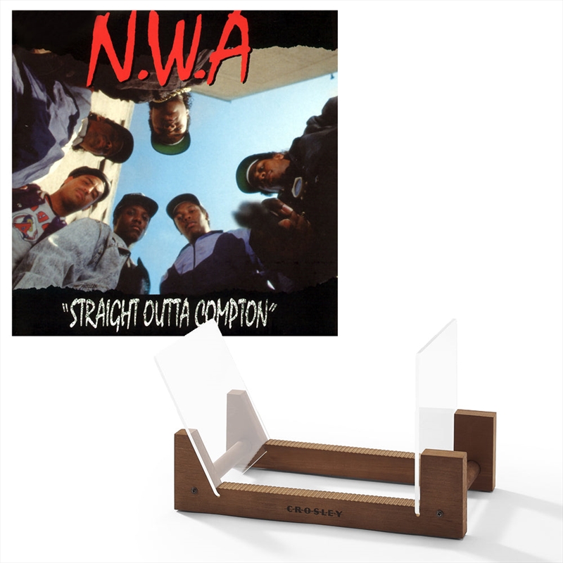 N.W.A. Straight Outta Compton - Vinyl Album & Crosley Record Storage Display Stand/Product Detail/Storage
