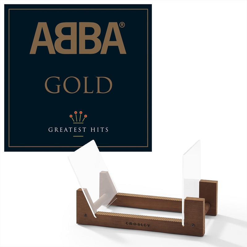 Abba Gold - Double Vinyl Album & Crosley Record Storage Display Stand/Product Detail/Storage