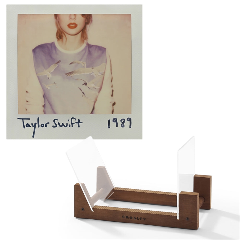 Taylor Swift 1989 - Double Vinyl Album & Crosley Record Storage Display Stand/Product Detail/Storage
