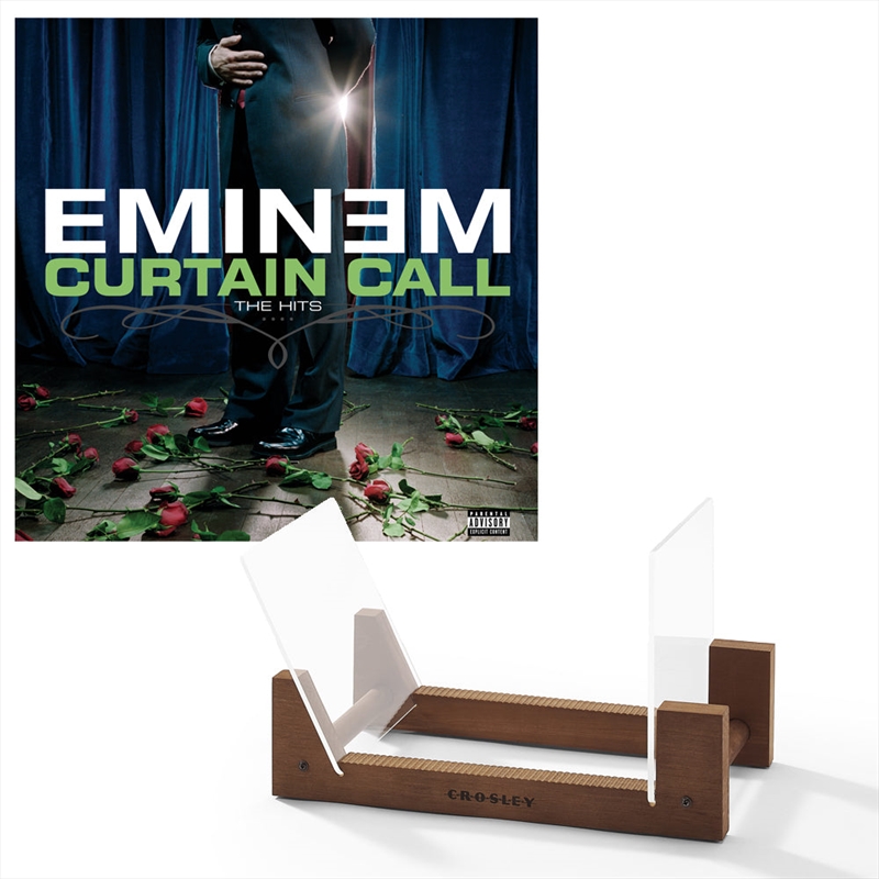 Eminem Curtain Call - Double Vinyl Album & Crosley Record Storage Display Stand/Product Detail/Storage