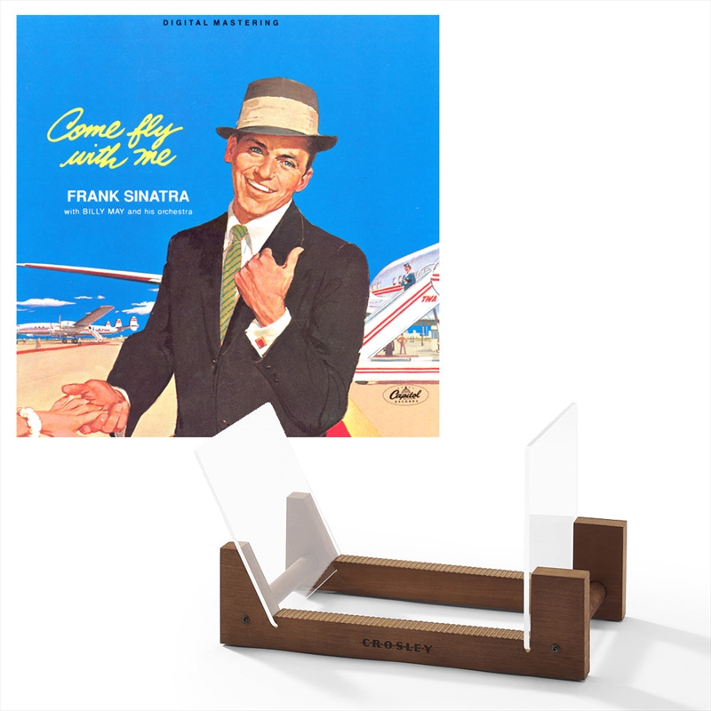 Frank Sinatra - Come Fly With Me - Vinyl Album & Crosley Record Storage Display Stand/Product Detail/Storage