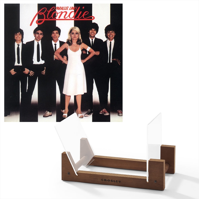 Blondie - Parallel Lines - Vinyl Album & Crosley Record Storage Display Stand/Product Detail/Storage