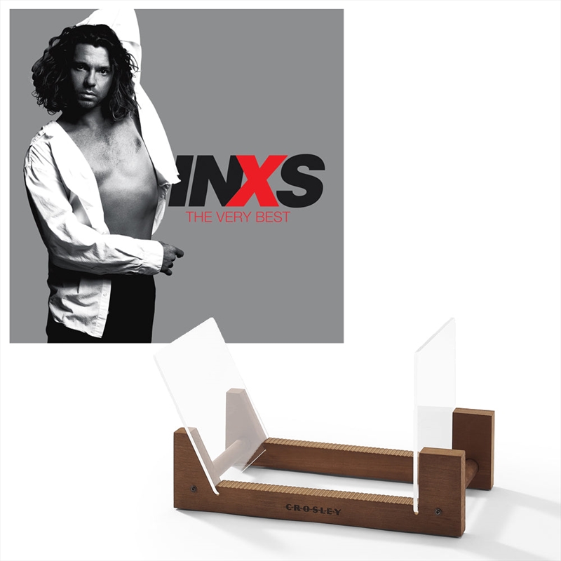 Inxs The Very Best - Double Vinyl Album & Crosley Record Storage Display Stand/Product Detail/Storage