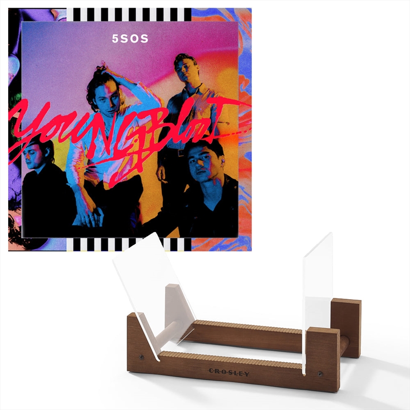 5 Seconds Of Summer Youngblood - Vinyl Album & Crosley Record Storage Display Stand/Product Detail/Storage