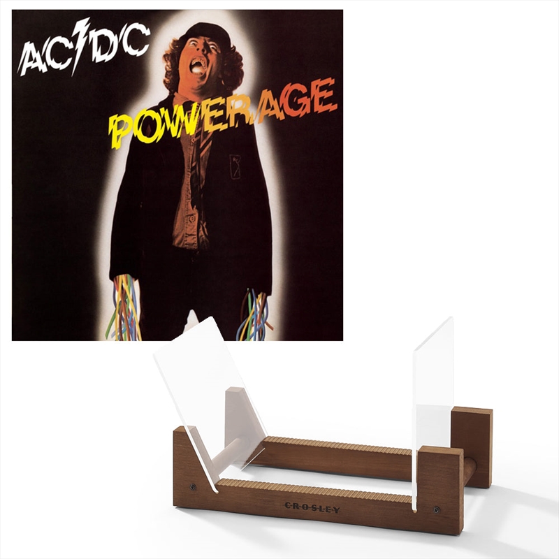 Ac/Dc Powerage Vinyl Album & Crosley Record Storage Display Stand/Product Detail/Storage