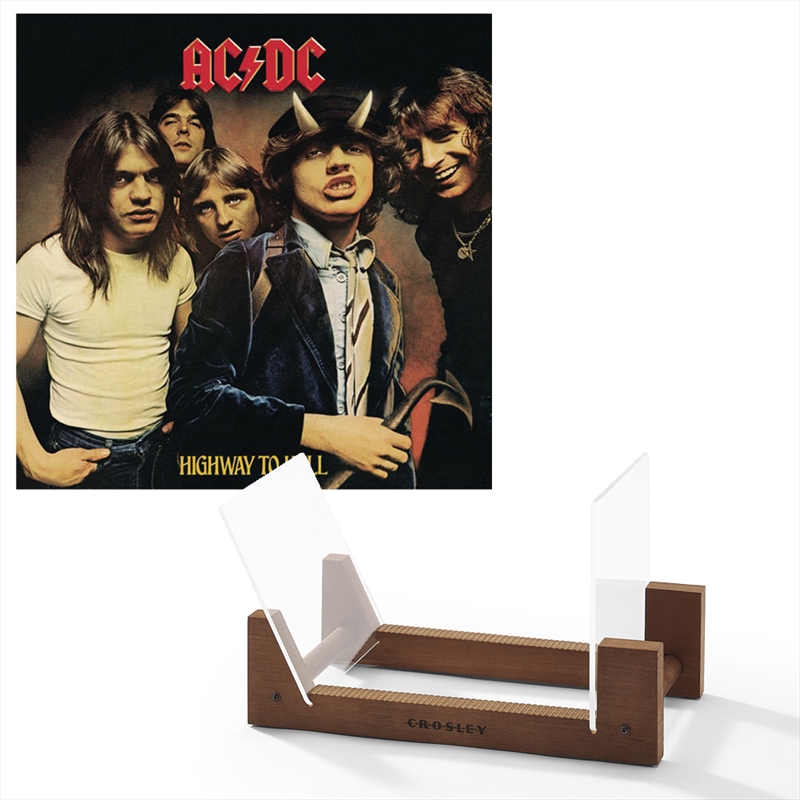 Ac/Dc Highway To Hell Vinyl Album & Crosley Record Storage Display Stand/Product Detail/Storage