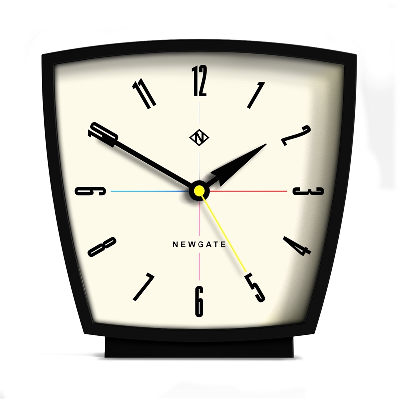 Newgate Odyssey Mantel Clock Black/Product Detail/Clocks