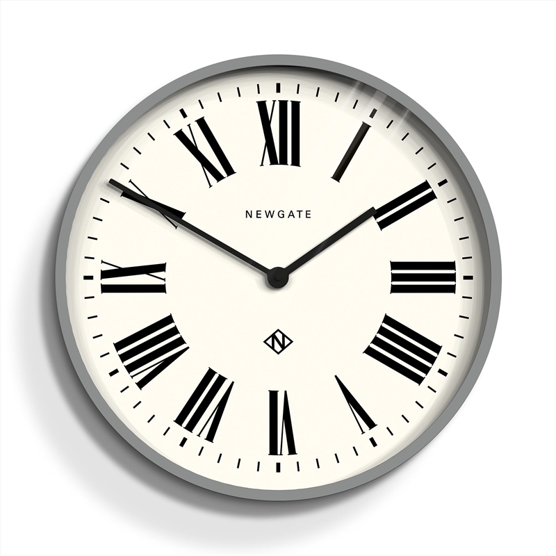 Newgate Number One Clock Italian Posh Grey/Product Detail/Clocks