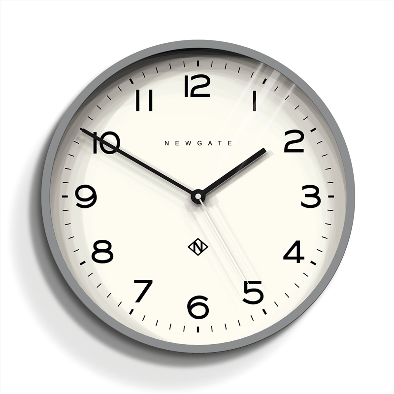 Newgate Number Three Echo Clock Silicone Grey/Product Detail/Clocks