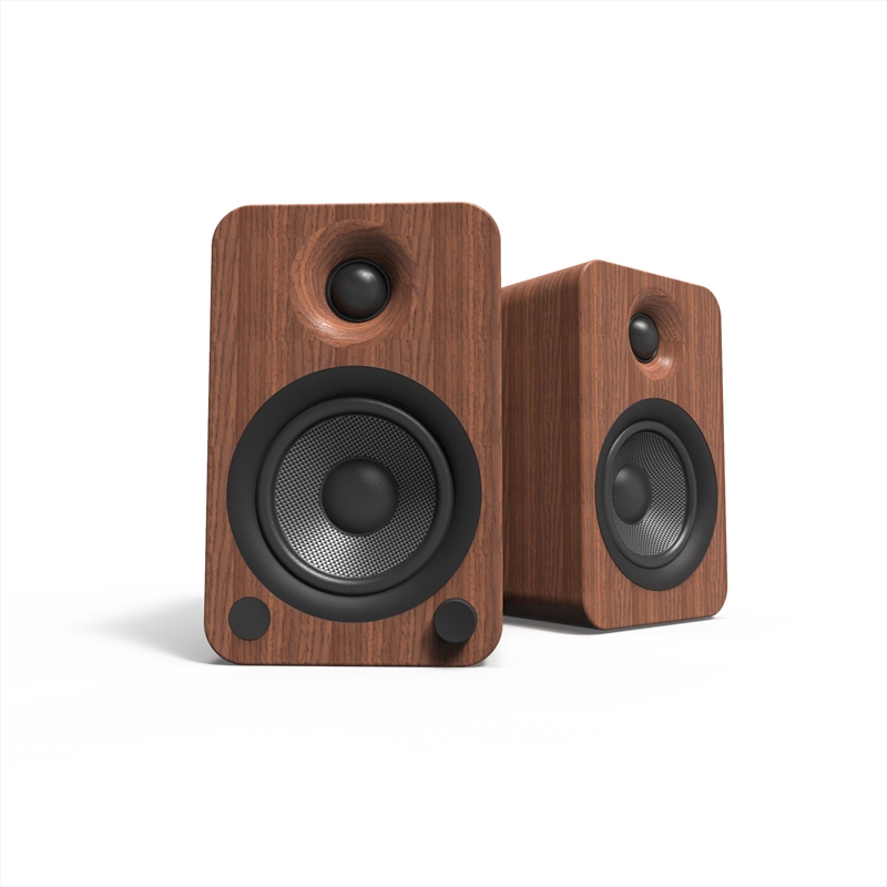 Kanto YU4 140W Powered Bookshelf Speakers with Bluetooth® and Phono Preamp - Pair, Walnut/Product Detail/Speakers