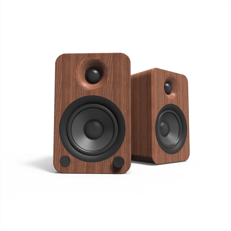 Kanto YU4 140W Powered Bookshelf Speakers with Bluetooth® and Phono Preamp - Pair, Walnut/Product Detail/Speakers