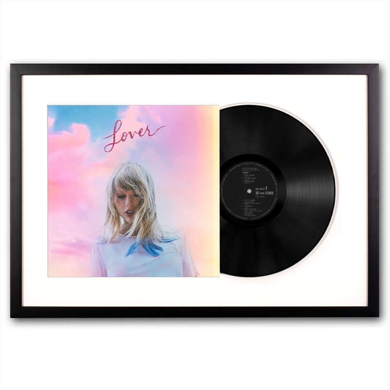 Framed Taylor Swift Lover 2P Vinyl Album Art/Product Detail/Posters & Prints