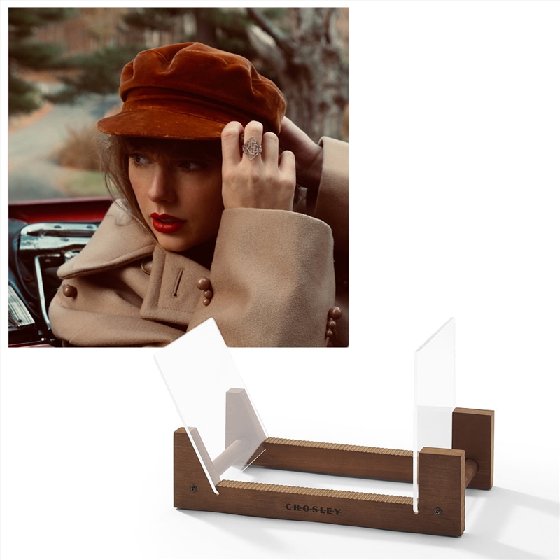 Taylor Swifts Version Red Vinyl Album & Crosley Record Storage Display Stand/Product Detail/Storage
