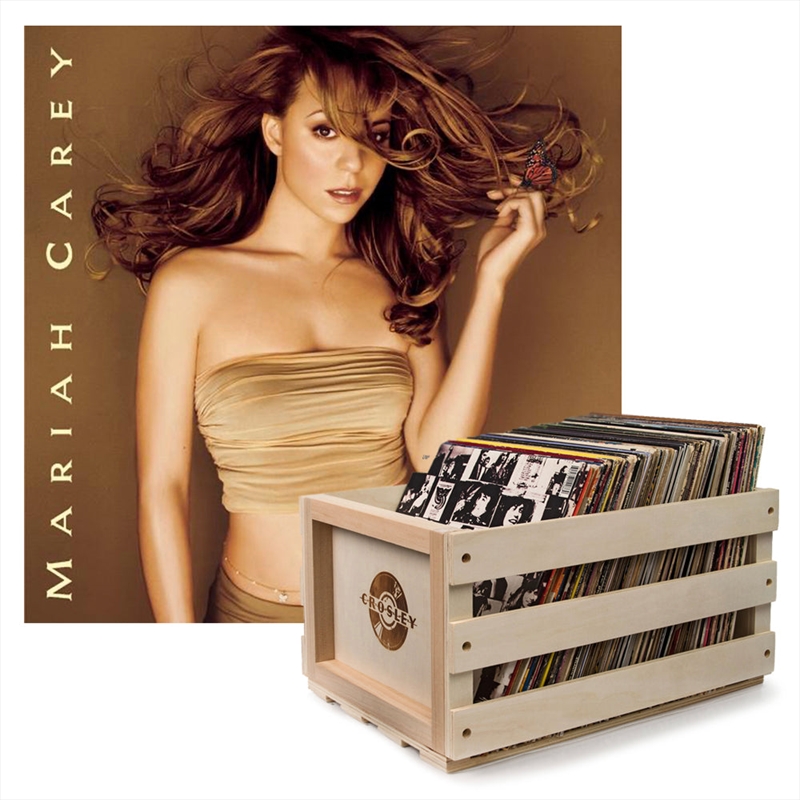 Crosley Record Storage Crate Mariah Carey Butterfly Vinyl Album Bundle/Product Detail/Storage