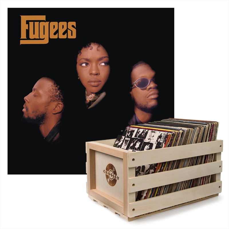 Crosley Record Storage Crate Fugees The Score Vinyl Album Bundle/Product Detail/Storage