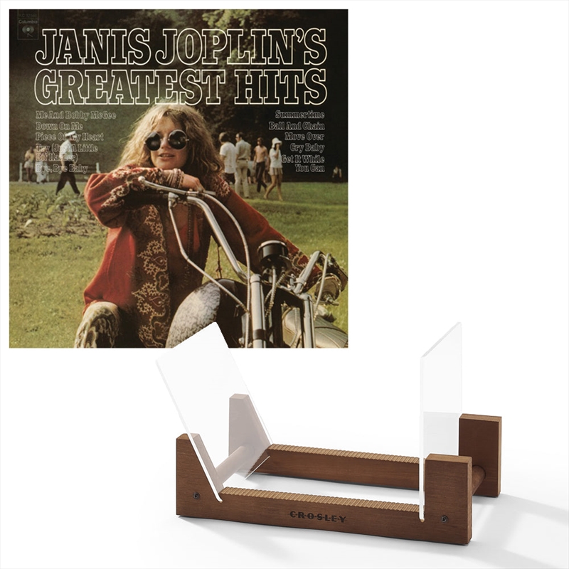 Janis Joplin Janis Joplin's Greatest Hits Vinyl Album & Crosley Record Storage Display Stand/Product Detail/Storage