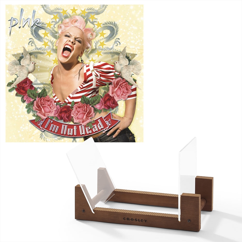 P!Nk I'm Not Dead Vinyl Album & Crosley Record Storage Display Stand/Product Detail/Storage
